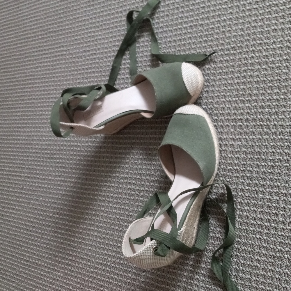 Forest Green Espadrille